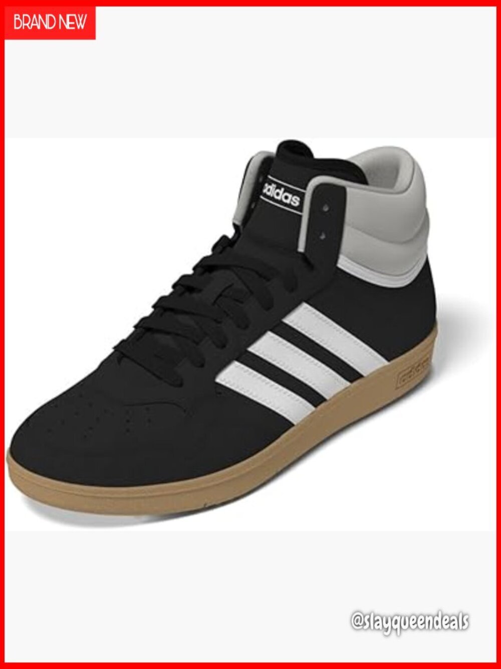 Mid Top Basketball Sneakers, Synthetic Leather, Lace-Up, Cushioned